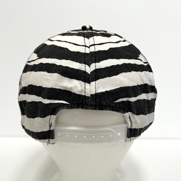 Vintage Rare 90s ZEBRA F-117A Stealth Fighter Trucker Hat Snap Back Baseball Cap - Picture 6 of 9